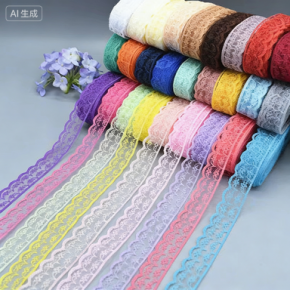 Lace trim handmade fabric sofa curtain material lace trim accessories non-elastic lace