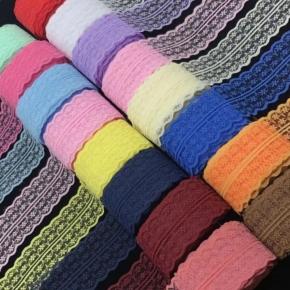 Double-sided non-elastic lace trim, DIY handmade clothing, curtains, sofa sewing trim, 4.5CM