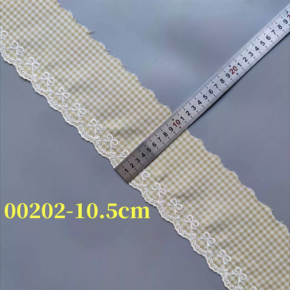 Flower cloth printing 3cm-11.5cm cotton embroidery lace hollow lace embroidery milk silk carving hole punching skirt edge