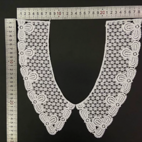 Factory direct milk silk water-soluble fake collar, DIY clothing accessories, hollowed out embroidery, anti glare collar flower