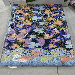 Glitter Wax Applique Lace 5 Yards 3D Water Soluble Embroidery Fabric for DIY Clothing Accessories