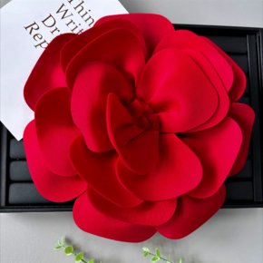 现货外贸批发手工立体多层胸花饰品多色卷花压襟服装礼服装饰辅料