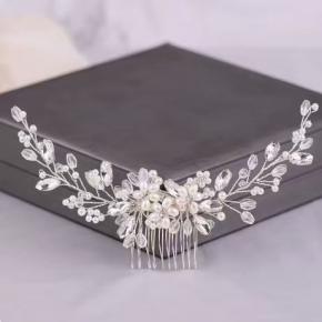 New Chinese Style Hair Comb Vintage Hanfu Cheongsam Hair Accessories Bridal Wedding Updo Hair Ornament for Women