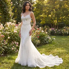 2026 New Style Evening Gown: High-End Luxury Niche Style Bridal Engagement Dress, Toasting Dress, Short Train Hostess Dress