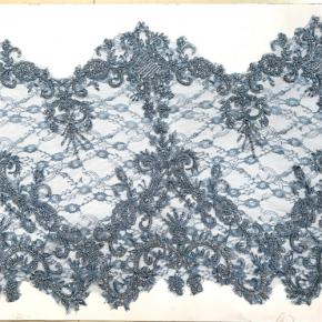 Luxury Hand Beaded Sequins Lace Trim