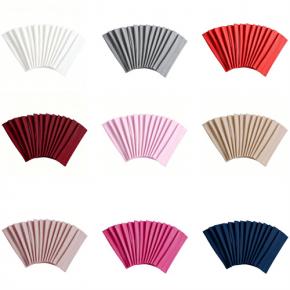 Women Solid Wide Sports Headband, Elastic Soft Fabric Sweatband