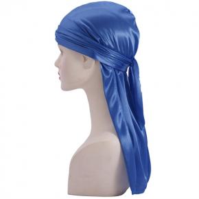Men Satin Durag Bandana Cap, Vintage Pirate Headwrap, Soft Velvet Sleep Cap, Cycling Head Cap